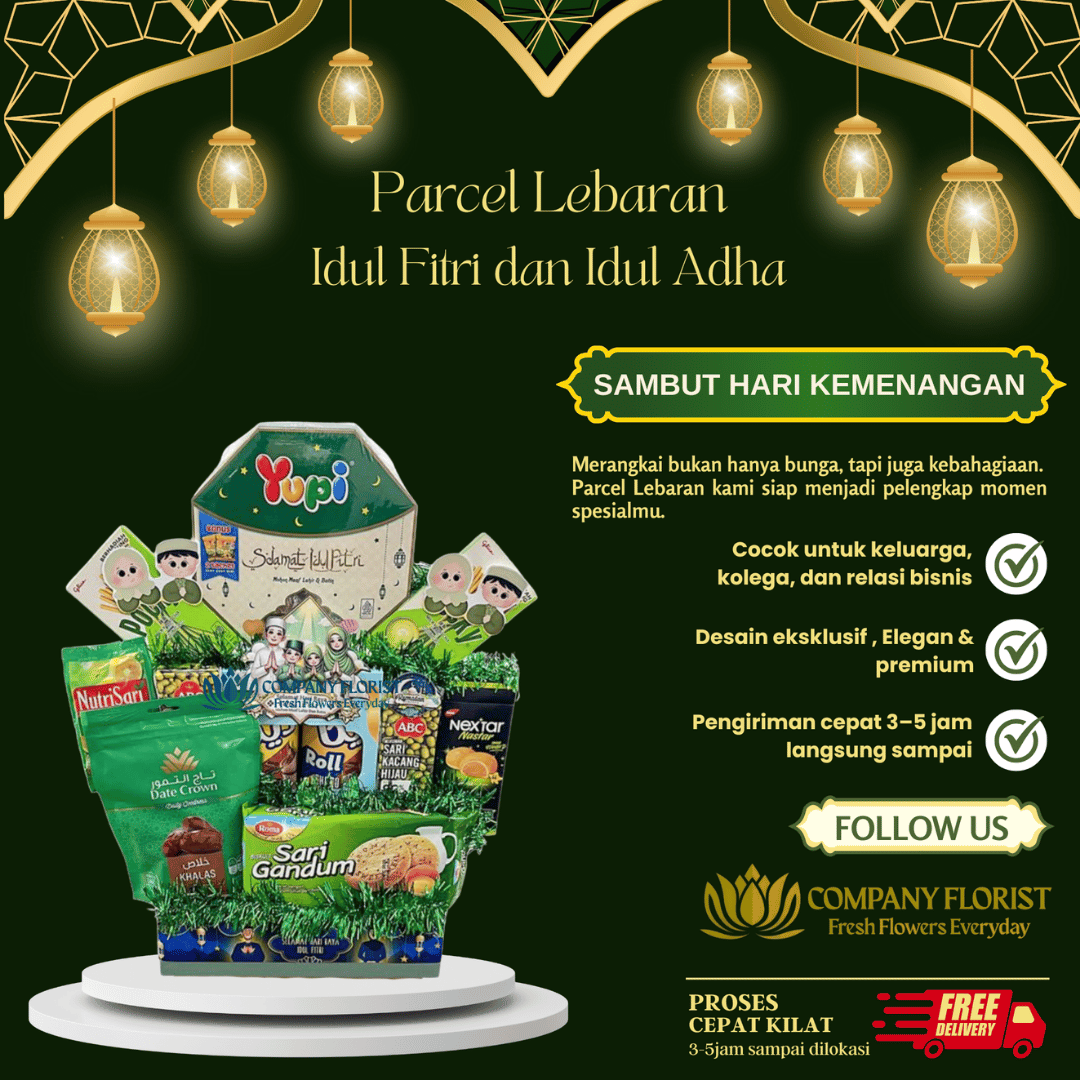 Parcel Snack Lebaran Modern & Praktis
